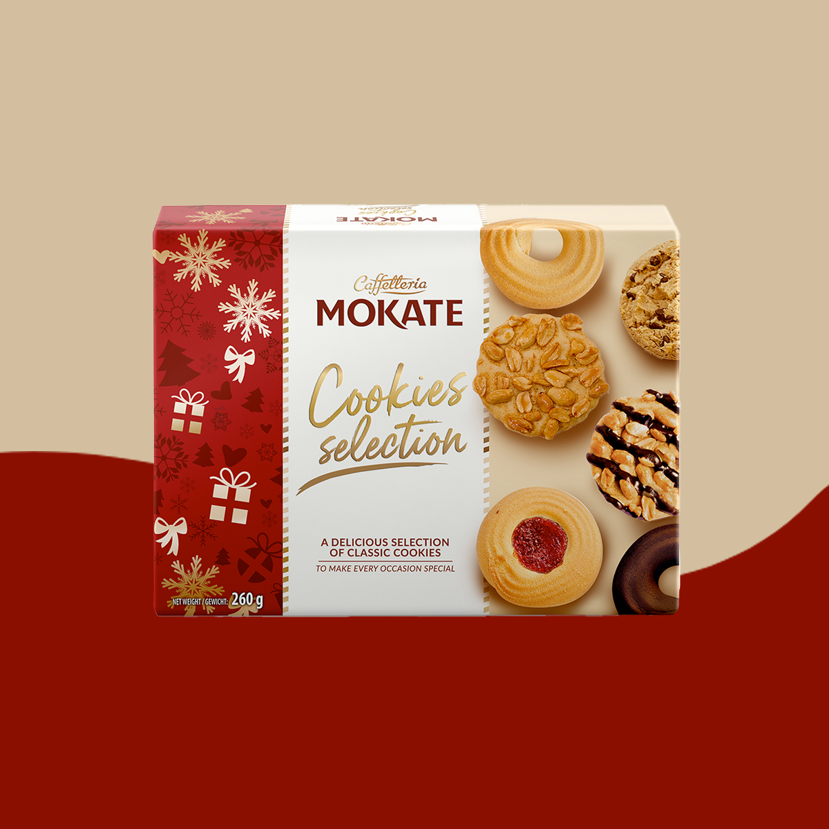 Cookies Selection Mokate 260 g