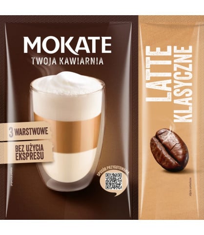 Latte Mokate Twoja Kawiarnia Klasyczne (20g+2g)