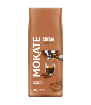 Mokate Crema 1kg Kawa Ziarnista Robusta&Arabica