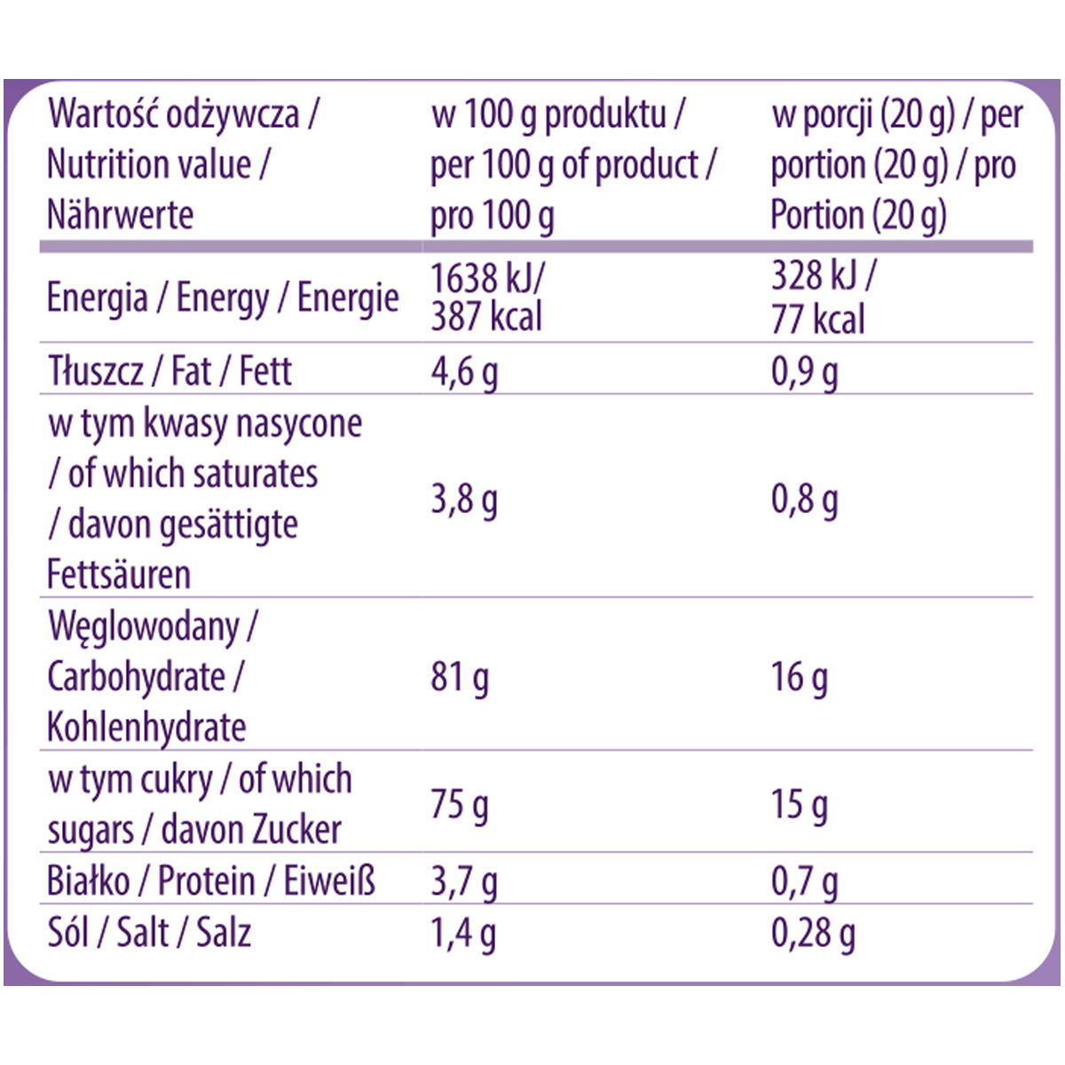 Napój czekoladowy Mokate o smaku piernikowym XXL 1KG