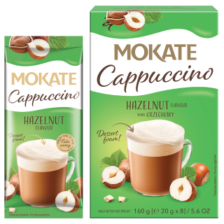 Cappuccino Mokate o smaku Orzechowym 160 g