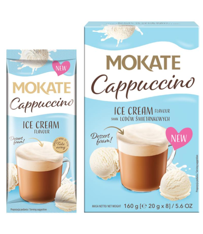 Cappuccino Mokate o smaku Śmietankowym 160 g