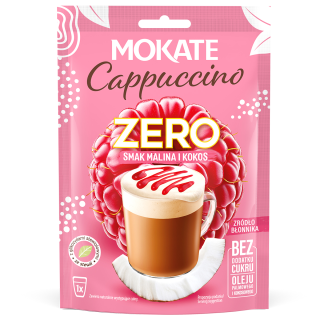 CAPPUCCINO MOKATE ZERO MALINA I KOKOS 20G