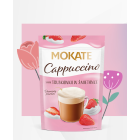 Cappuccino Mokate o smaku Truskawki ze Śmietanką 110 g Cappuccino Mokate o smaku Truskawki ze Śmietanką 110 g