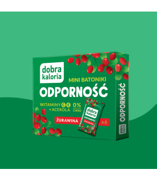 Dobra Kaloria Mini Bars – Immunity Bars with Cranberry, Acerola and Vitamins C+E