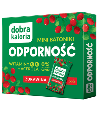 Dobra Kaloria Mini Bars – Immunity Bars with Cranberry, Acerola and Vitamins C+E
