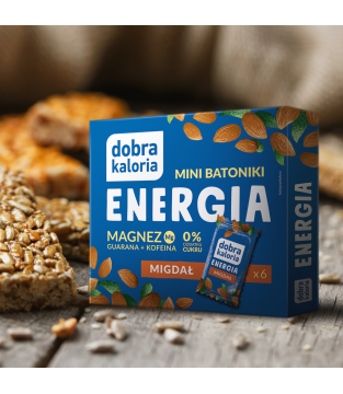 Dobra Kaloria Mini Bars: Energy, Magnesium, Guarana, Caffeine