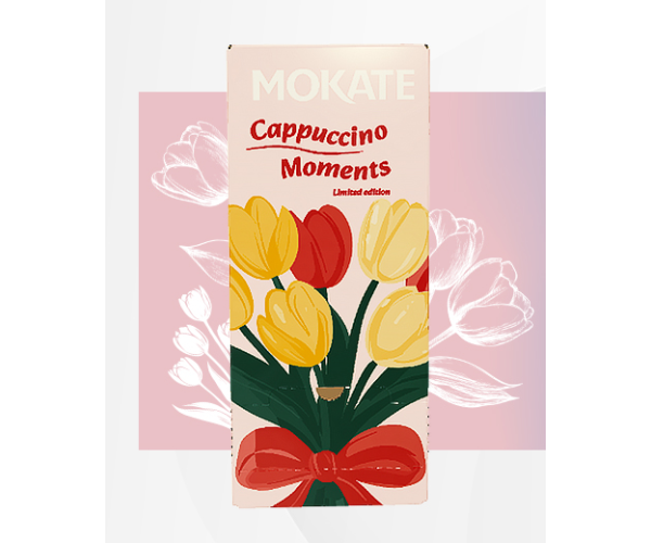 Zestaw Na Prezent Kawa Cappuccino Mokate Napój Kawowy Mix 12 Smaków 24szt
