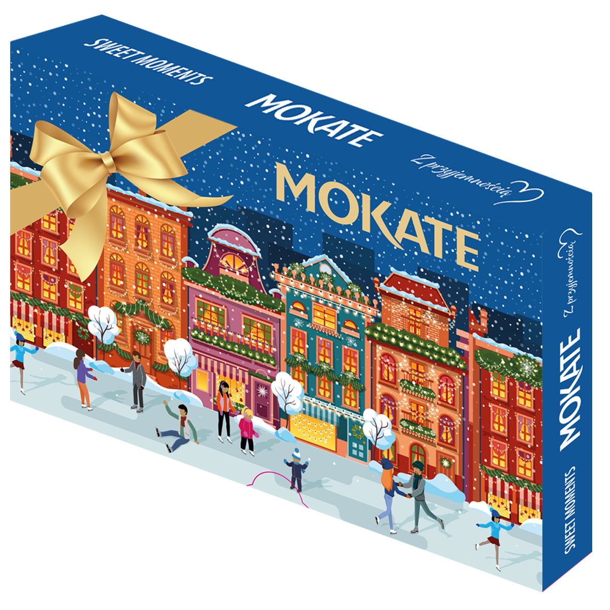 CAPPUCCINO MOKATE BOMBONIERKA 9 SZTUK ZESTAW ŚWIĘTA