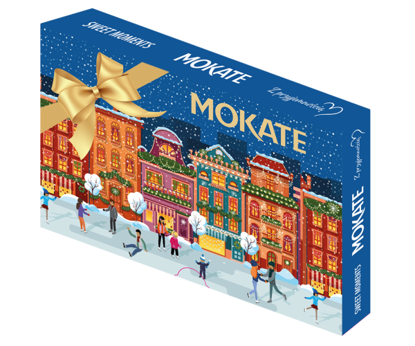 CAPPUCCINO MOKATE BOMBONIERKA 9 SZTUK ZESTAW ŚWIĘTA