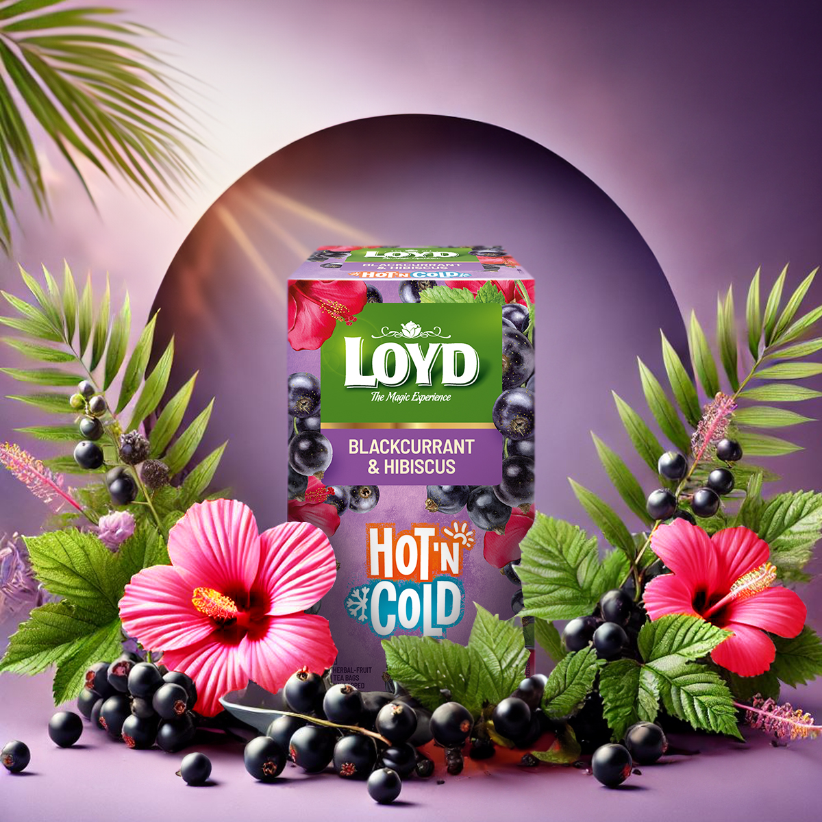 HERBATKA OWOCOWA HOT&COLD PORZECZKA I HIBISKUS 2Gx15