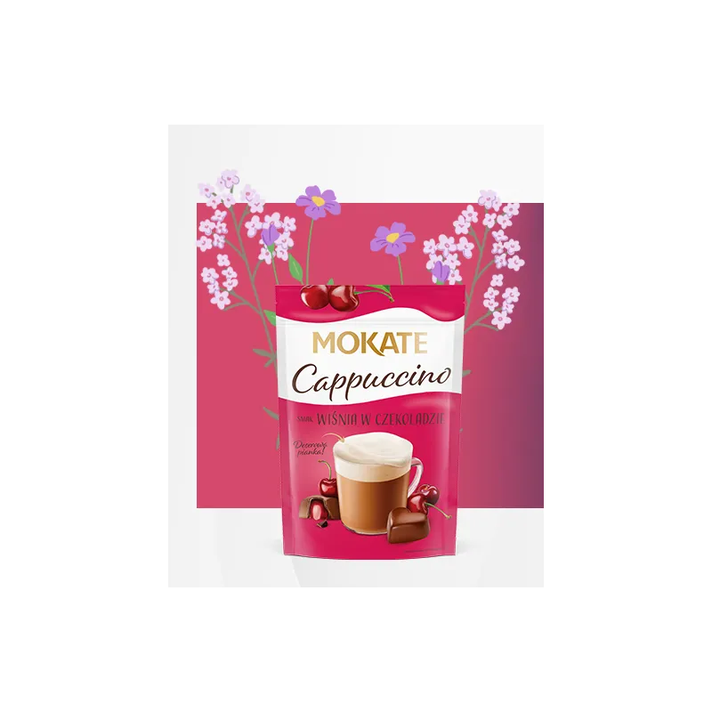 Mokate Cherry in Chocolate-flavoured Cappuccino 110 g