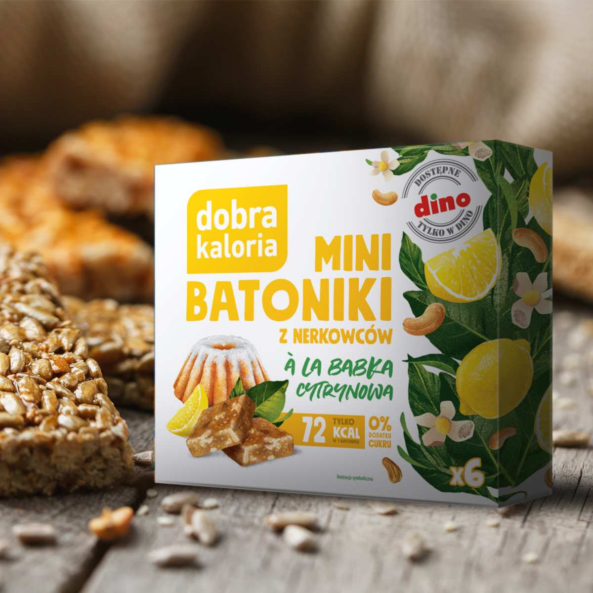 LEMON CAKE-STYLE MINI BARS