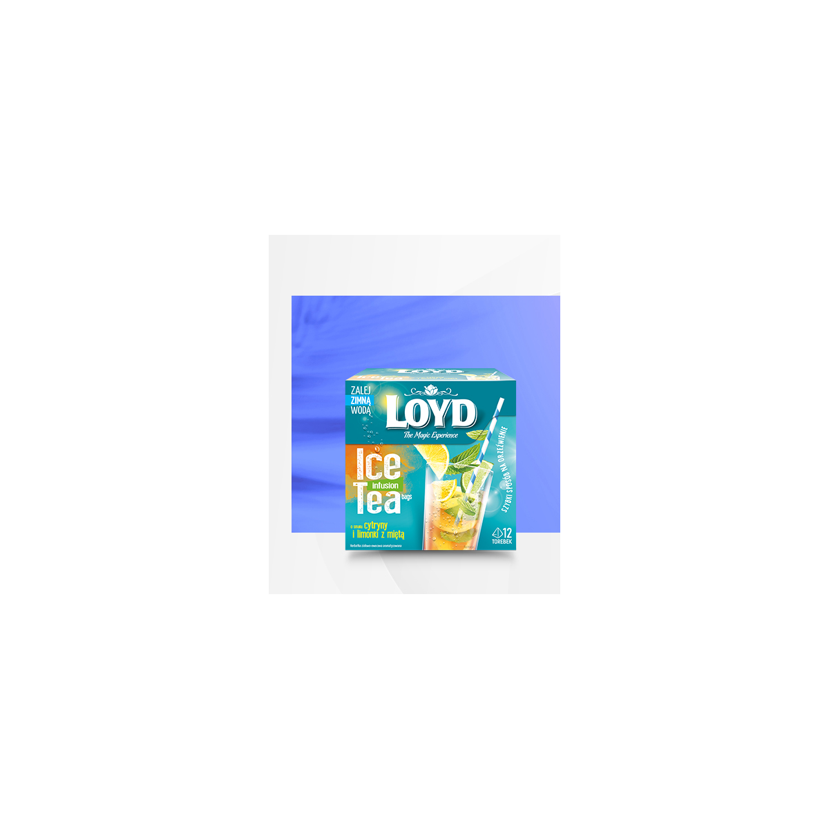 Ice Tea Loyd Cytryna, Limonka i Mięta 12 torebek