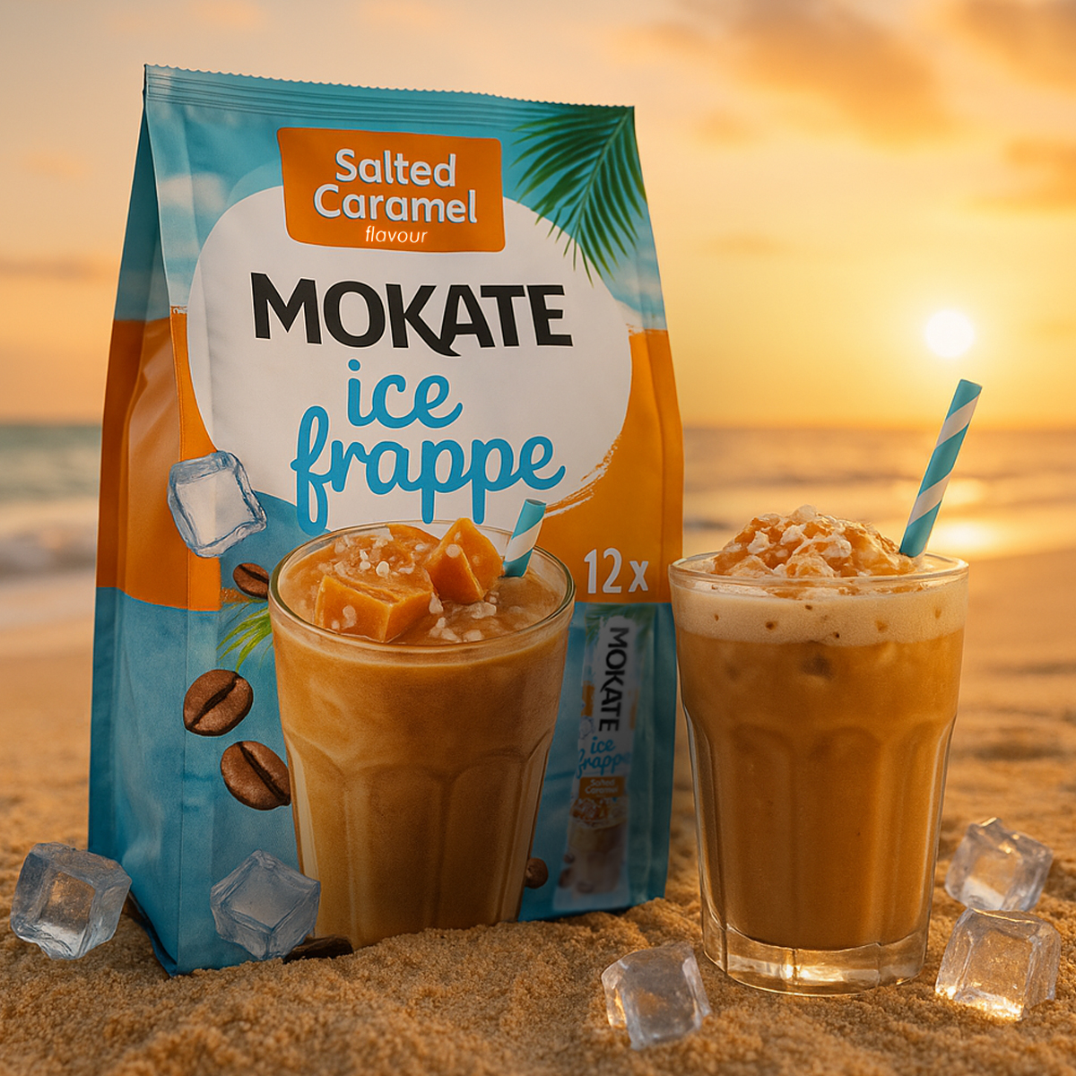 Mokate ICE FRAPPE Salted Caramel Iced Coffee