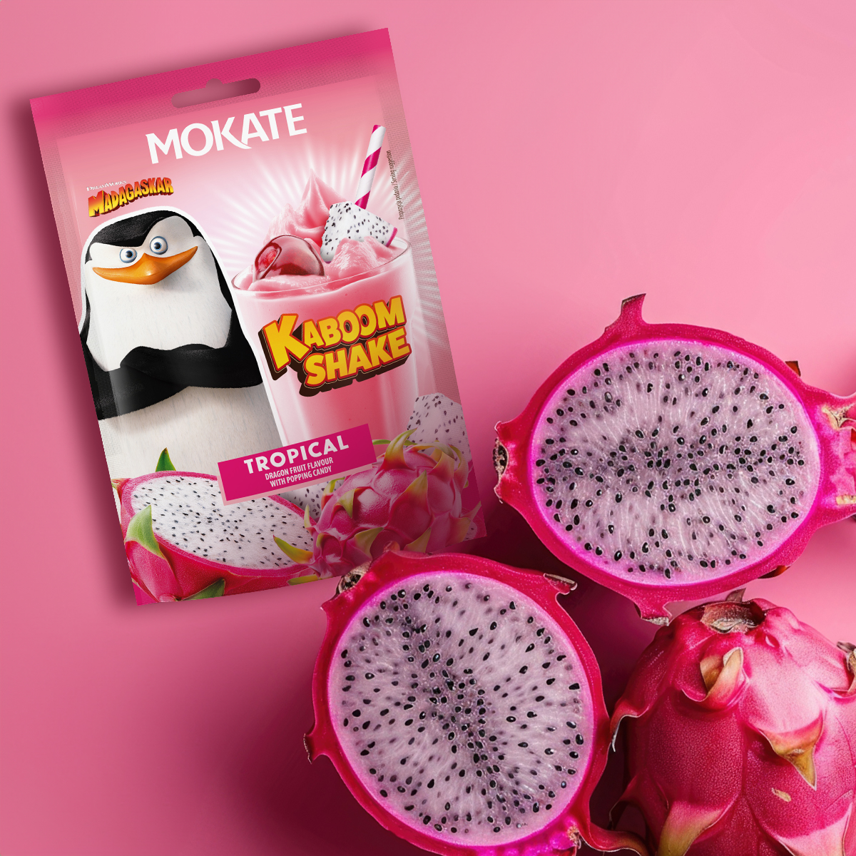 Kaboom Shake TROPICAL with popping sprinkles