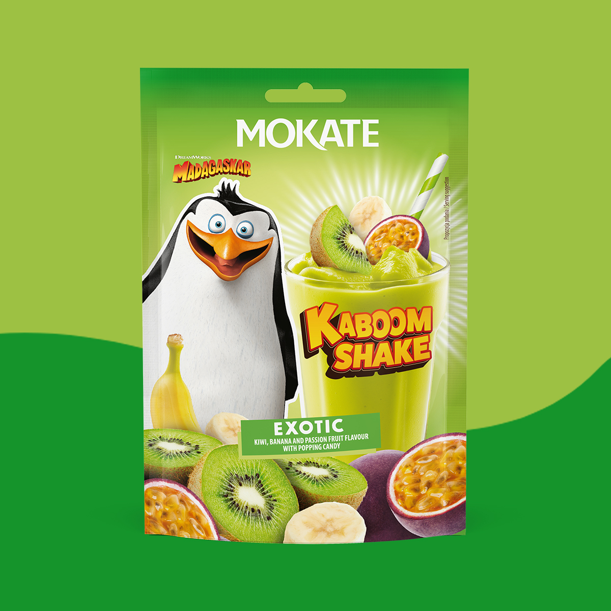 Kaboom Shake EXOTIC with popping sprinkles