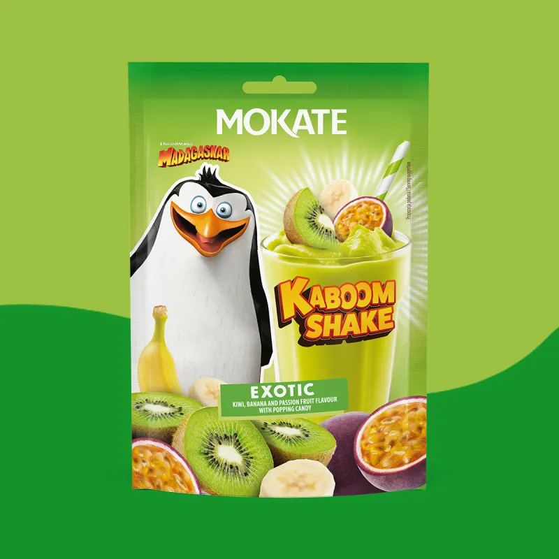 Kaboom Shake EXOTIC with popping sprinkles