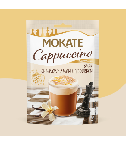 Cappuccino o smaku Chałwowym z Wanilią Bourbon 25g