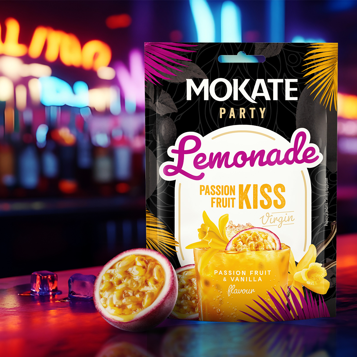 Lemoniada Passion Fruit Kiss 40G Lemonade Party Mokate