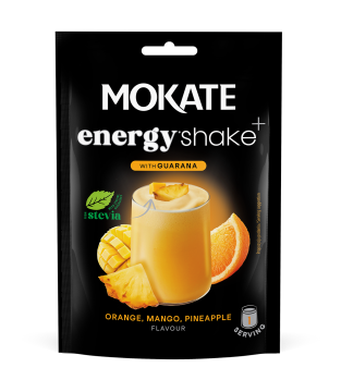 MOKATE SHAKE ENERGY 27G POMARAŃCZA MANGO ANANAS