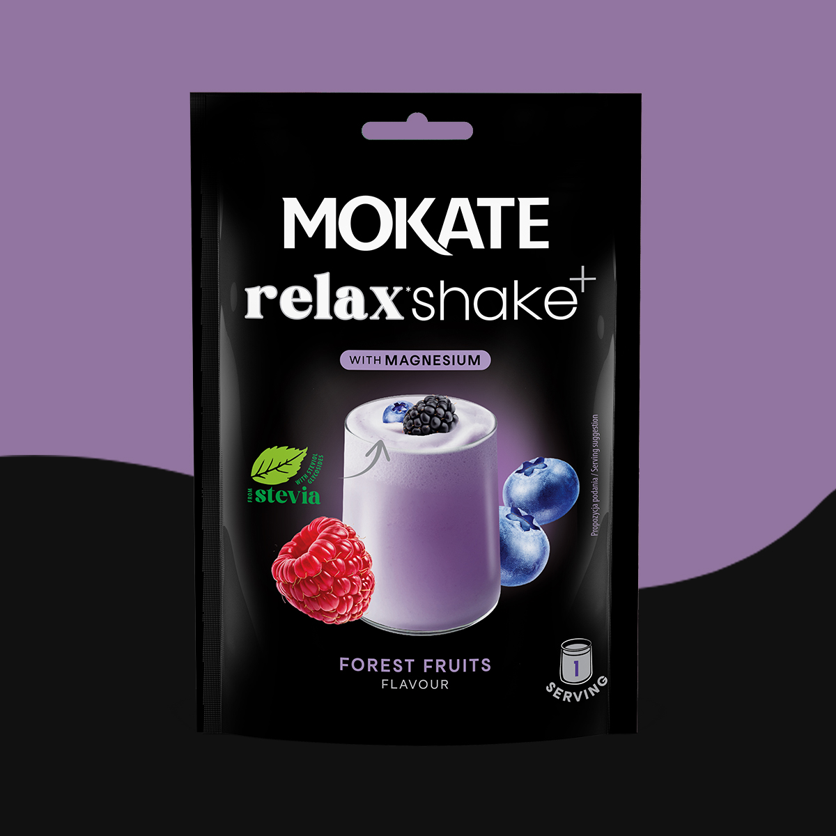 MOKATE SHAKE RELAX (27G*10) OWOCE LEŚNE