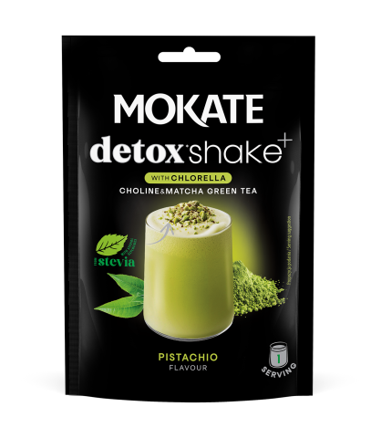 MOKATE SHAKE DETOX (27G*10) PISTACJA