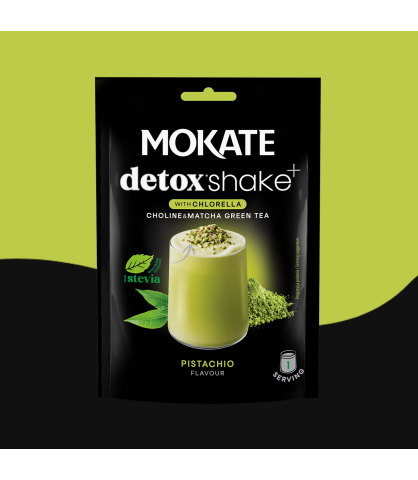 MOKATE SHAKE DETOX (27G*10) PISTACJA