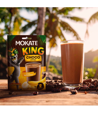 N.CZEK.MOKATE KING CHOCO (27G*10) BANAN