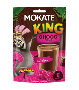NAPÓJ CZEKOLADOWY MOKATE KING CHOCO 27G MALINA