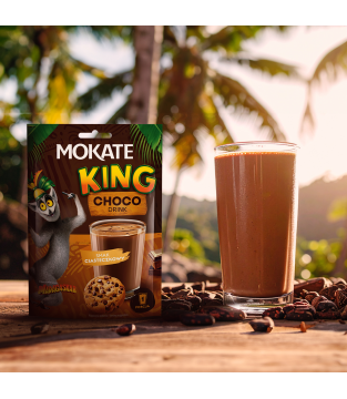 NAPÓJ CZEKOLADOWY MOKATE KING CHOCO 27G CIASTECZKO