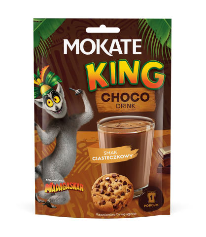 NAPÓJ CZEKOLADOWY MOKATE KING CHOCO 27G CIASTECZKO