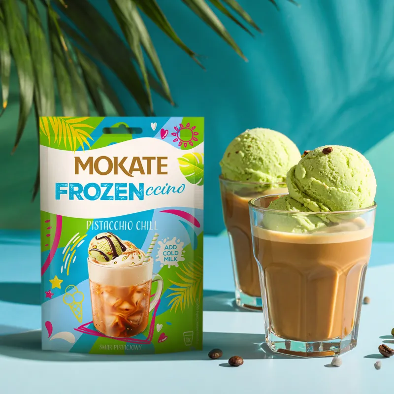 Frozenccino Pistachio Chill Cold Cappuccino Pistachio Ice Cream 25g
