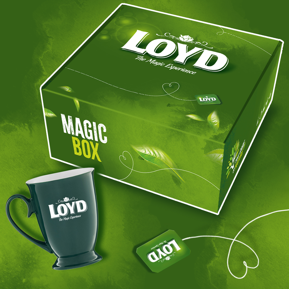 Zestaw Herbaciany MAGIC BOX LOYD Dobry Owocowy - 8x20 torebek