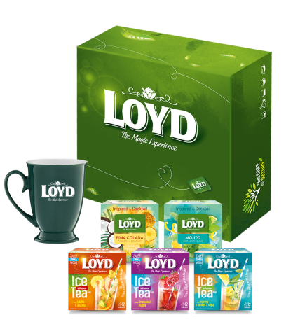 Limitowany zestaw herbaciany Magic BOX LOYD Mojito Pina Colada
