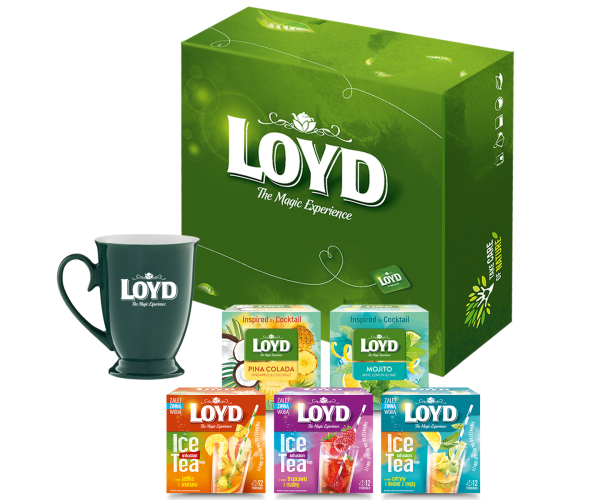 Limitowany zestaw herbaciany Magic BOX LOYD Mojito Pina Colada