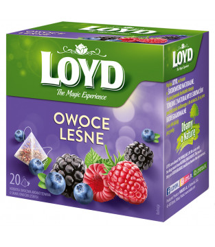 Zestaw 8 smaków piramidek owocowych LOYD