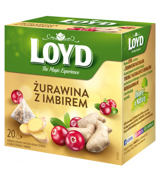 Zestaw 8 smaków piramidek owocowych LOYD