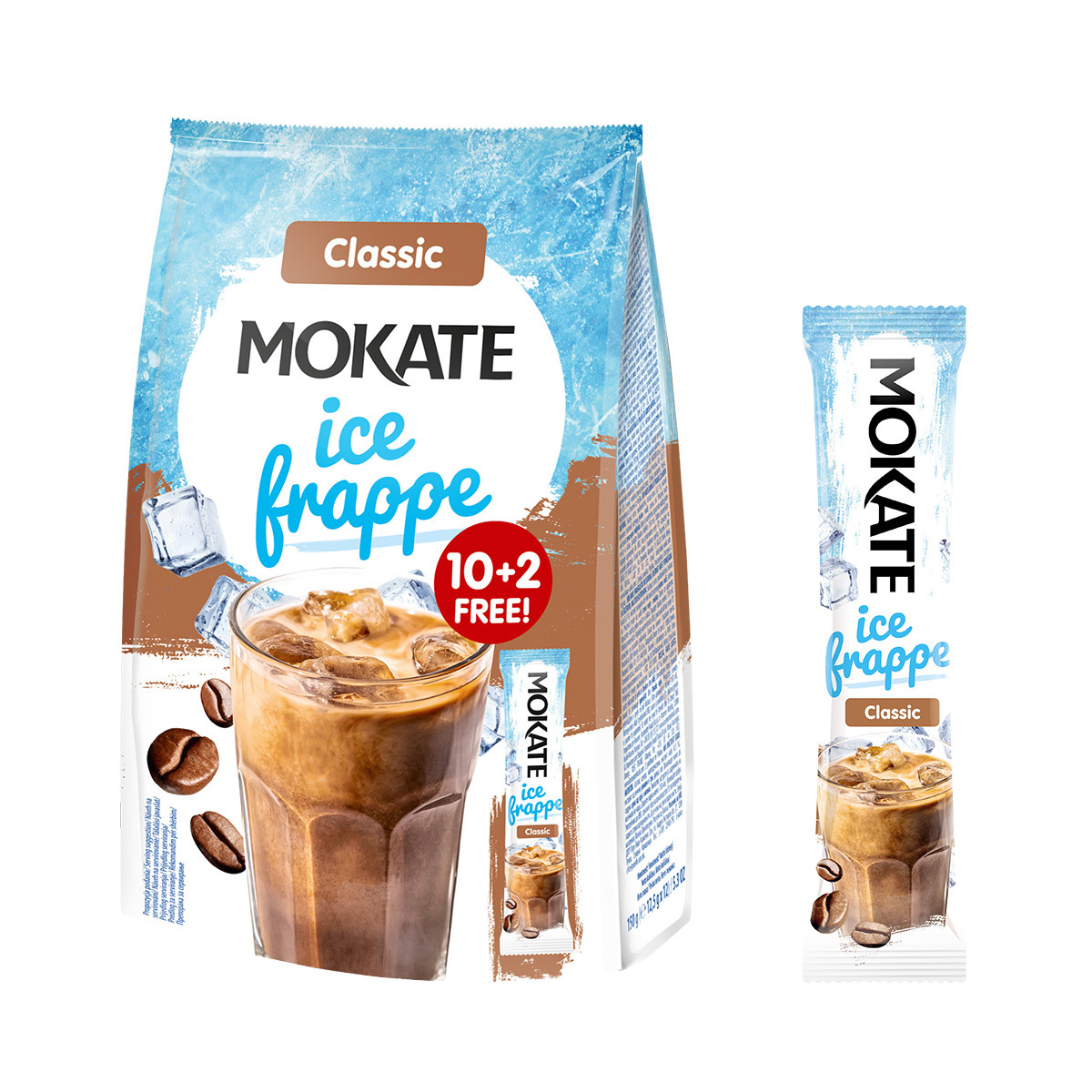 Mix produktów na zimno 3x Smaki Frappe, 6x saszetka Frozenccino 3 smaki SZKLANKA GRATIS