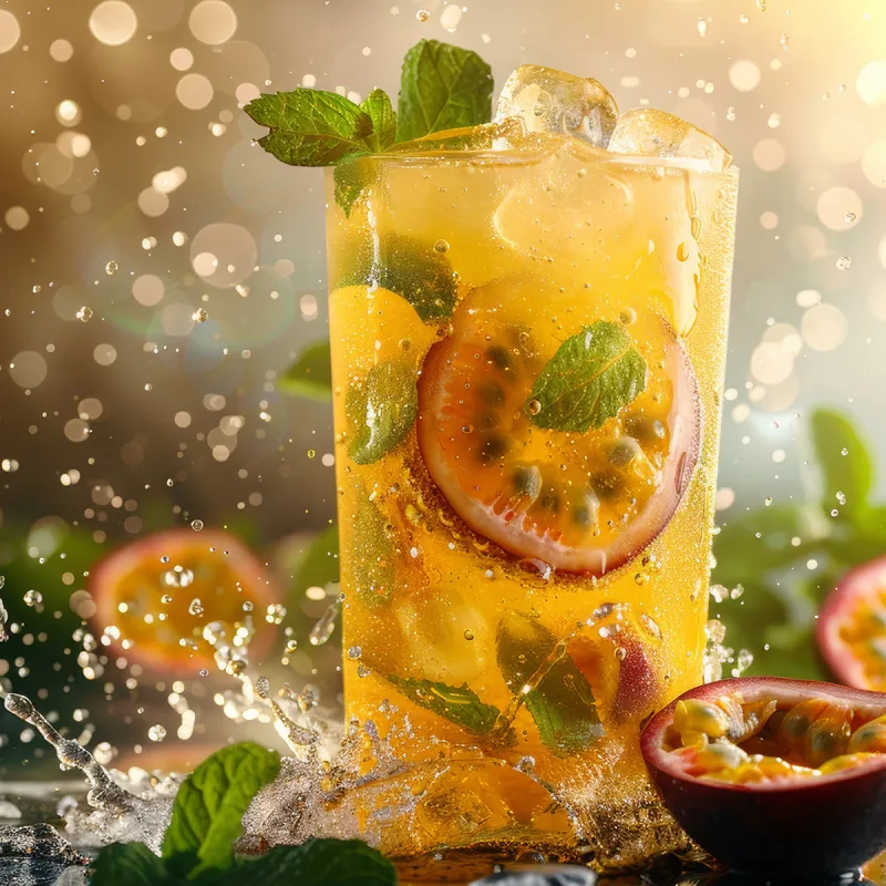 Taniej! 7 sztuk Lemoniada Passion Fruit Kiss 40G Zestaw