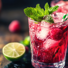 Taniej! 7 sztuk Lemoniada Mohito Malinowe 40G Zestaw Taniej! 7 sztuk Lemoniada Mohito Malinowe 40G Zestaw