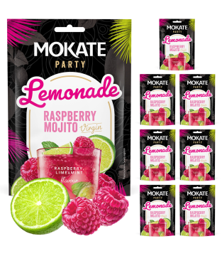 Taniej! 7 sztuk Lemoniada Mohito Malinowe 40G Zestaw