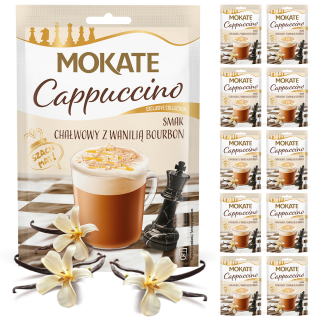 W ZESTAWIE TANIEJ Cappuccino Szachowe Chałwa 25g x 10szt