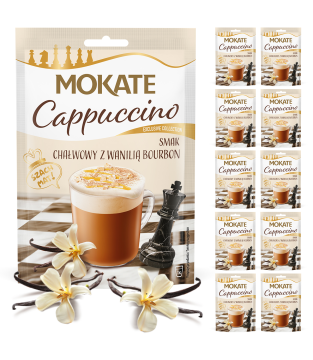 IN THE VALUE PACK: Cappuccino Chess Halva 25g x 10