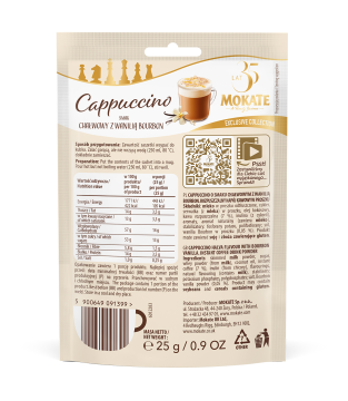 W ZESTAWIE TANIEJ Cappuccino Szachowe Chałwa 25g x 10szt