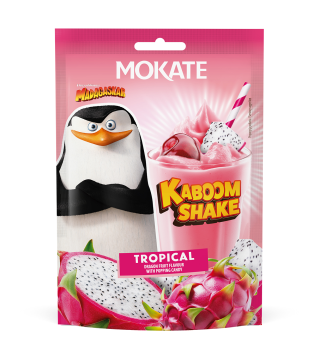10 szt NAPÓJ W PROSZKU KABOOM SHAKE MOKATE 30G TROPICAL CUKIER STRZELAJACY