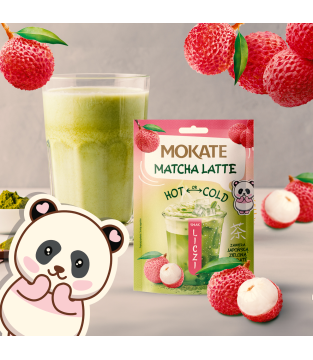 Liczi Wiśnia Matcha 10 saszetek mix smaków