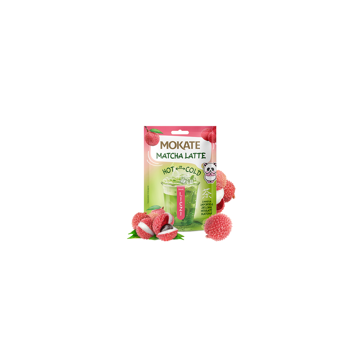 Całe opakowanie Liczi Matcha Zestaw 7 sztuk