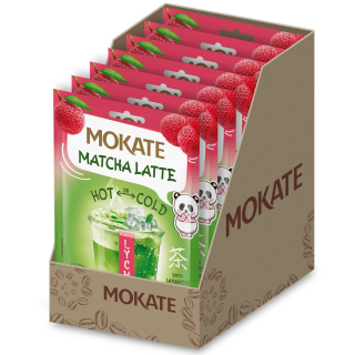 Całe opakowanie Liczi Matcha Zestaw 7 sztuk