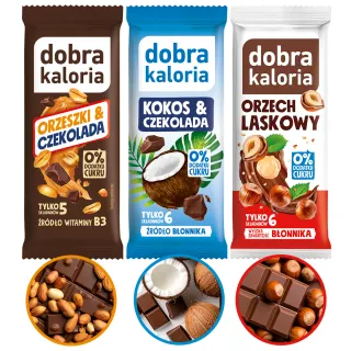 Familiar Taste, Good Ingredients – 3 Dobra Kaloria bars